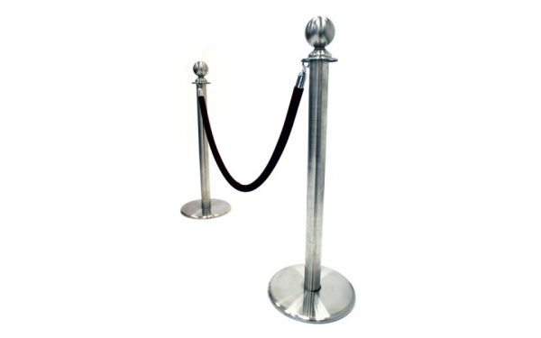 silver barrier post hire