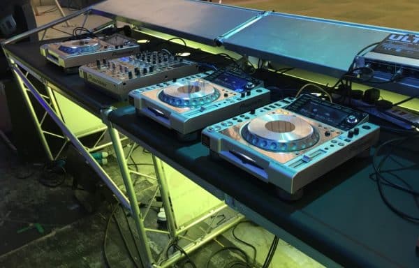 skyline dj booth