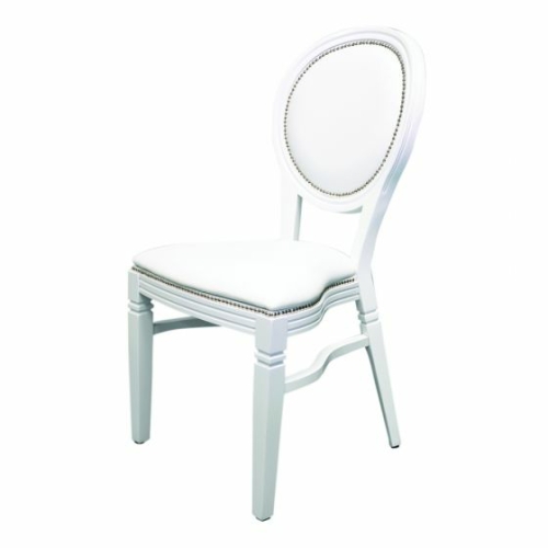 White Isla Banquet Chair Hire