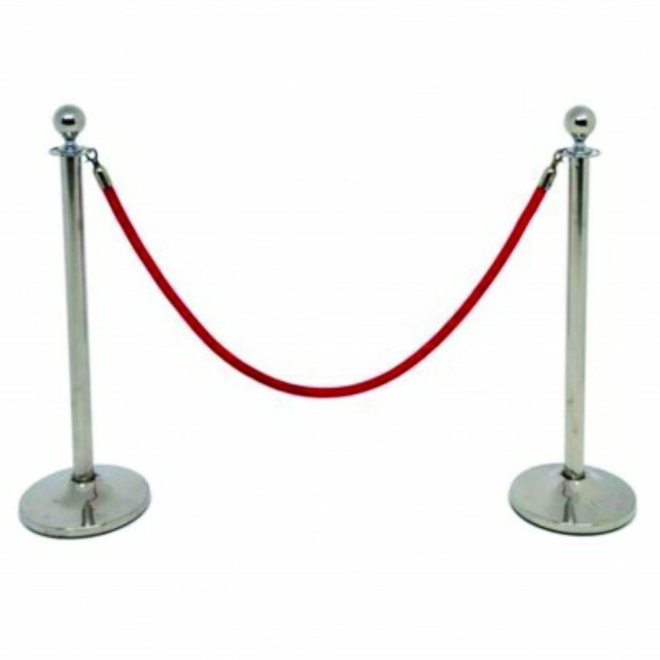 silver post barrier hire
